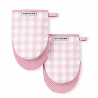 KitchenAid Gingham Mini Oven Mitts