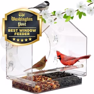 Nature Anywhere Window Bird Feeder