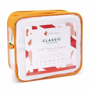 PeachSkinSheets Night Sweats Soft Sheet Set