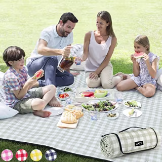 Zaze Extra Large Picnic Outdoor Blanket