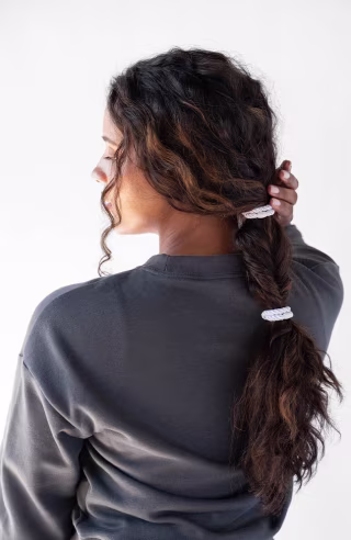 France Luxe Grab & Go Pony Tube, 15 Hair Ties