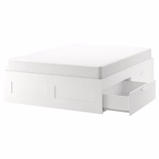 Ikea Brimnes Bed Frame with Storage