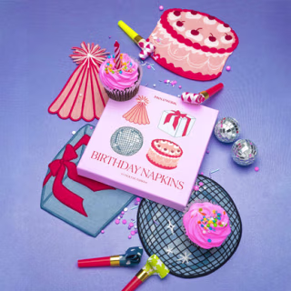 Piecework Puzzles Birthday Cocktail Napkins