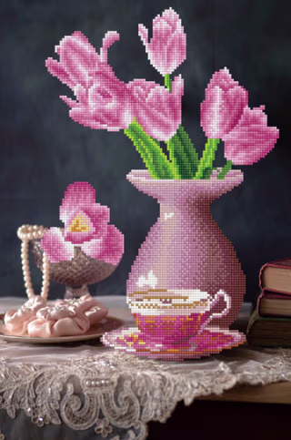 Diamond Dotz Daybreak Tulip Diamond Painting Kit