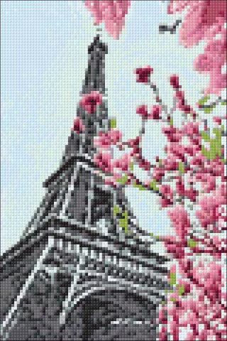 Wizardi Paris Diamond Painting Kit