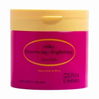Oliviaumma Milky Resurfacing + Brightening Toner Pads
