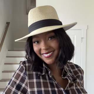 Furtalk Wide Brim Panama Hat
