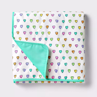 Roller Rabbit x Target Disco Hearts Wave Picnic Blanket