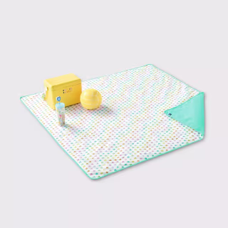 Roller Rabbit x Target Disco Hearts Wave Picnic Blanket
