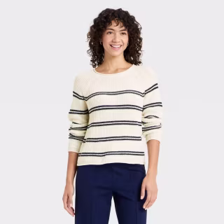 A New Day Knit Pullover Sweater