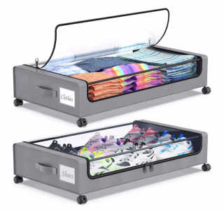 Catgood Under Bed Wheeled Storage
