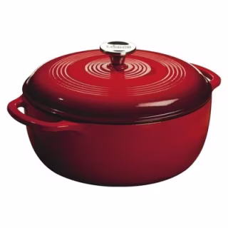 Lodge Cast Iron Enamel Dutch Oven (6 Quart)