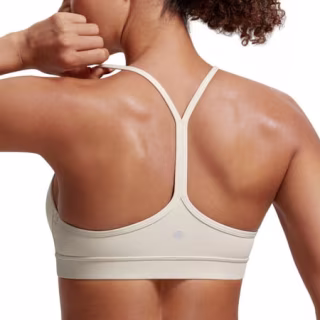 Crz Yoga Butterluxe Wireless Racerback Sports Bra