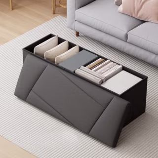 Zetdiy Ottoman with Storage