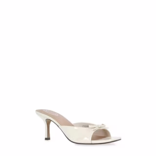 Scoop Women's Open Toe Bow Mule Heels