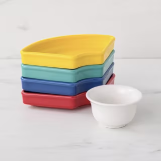 Fiesta Vibrant Mixed Colors Entertaining Set (5 Piece)