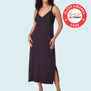 Bali Breathe Lace-Trim Nightgown