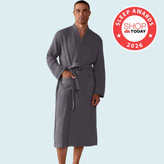 Coyuchi Unisex Organic Waffle Robe