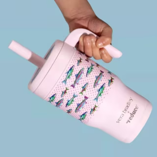 Reduce x Vera Bradley Chiller Kids Spill Proof Stainless Steel Insulated Tumbler