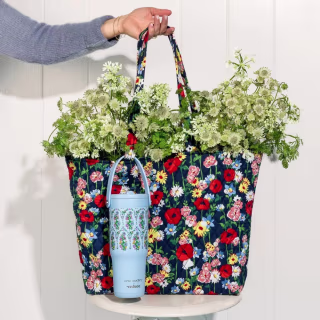 Vera Bradley East West Tote Bag