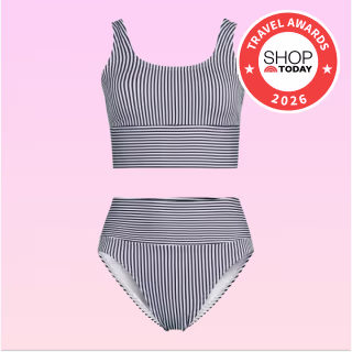 Lands' End Midkini Swimsuit Set