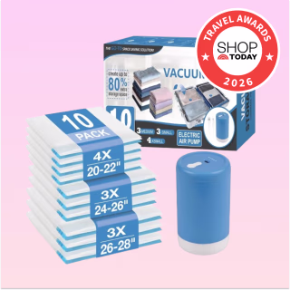 Cozy Essential Travel Vacuum Storage Bags 