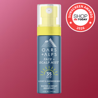 Oars + Alps Face & Scalp Sunscreen Spray Mist