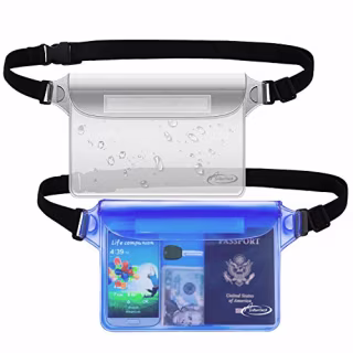 AiRunTech Clear Waterproof Fanny Pack (Set of 2)