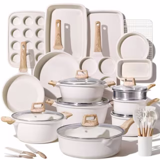 Carote 44-Piece Nonstick Cookware Set