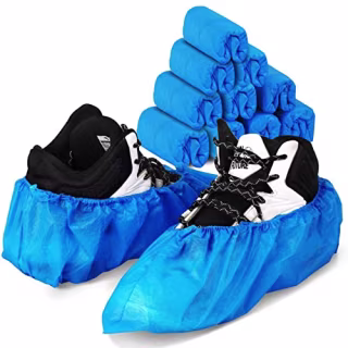 Green Convenience Shoe Covers