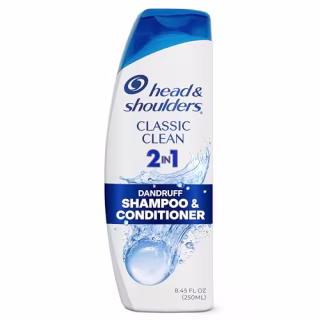 Head & Shoulders Anti-Dandruff Shampoo and Conditioner, Classic Clean 2-in-1