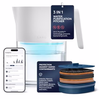 Larq PureVis 3-in-1 Water Purifier Pitcher