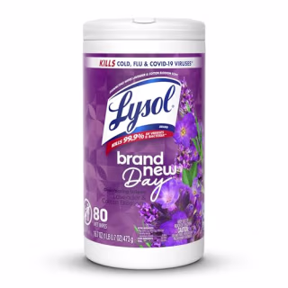 Lysol Lavender & Cotton Blossom Disinfecting Wipes