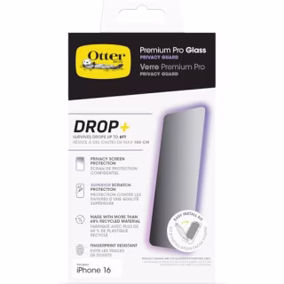 Otterbox Premium Pro Glass Privacy Screen Protector (iPhone 16)