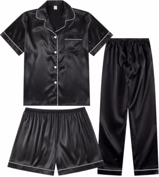 TinyChoice Silk Satin Pajama Set