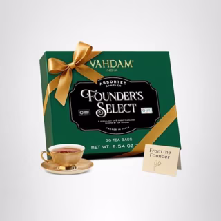 Vahdam Founder's Select Assorted Tea Gift Set