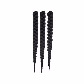 Dosso Beauty Non-Toxic Hypoallergenic Braiding Hair 3-Bundle Pack