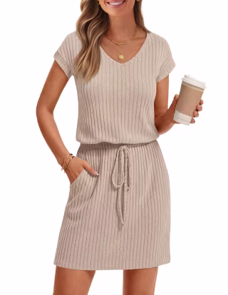 Merokeety Summer Mini Sundress