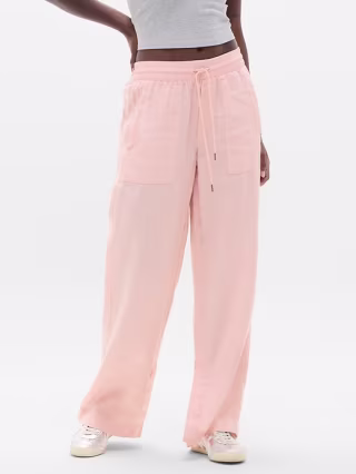 Retreat Linen High Rise Wide Leg Pant