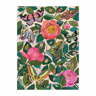 Christine De Carvalho Between the Blooms Foil Puzzle