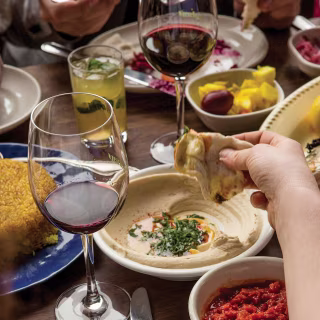 Zahav Hummus & Salatim Spread