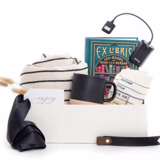 Marigold & Grey Book Lovers Gift Box