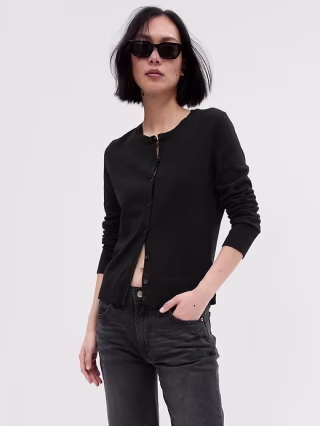 Gap Crewneck Cardigan