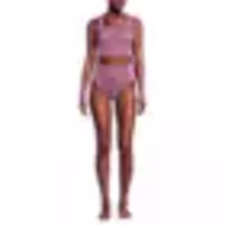 Lands' End Midkini Swimsuit Set
