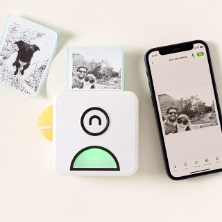Uncommon Goods Inkless Instant Photo and Label Printer