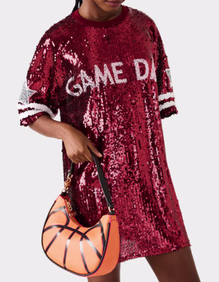 Betsey Johnson Slam Dunk Shoulder Bag