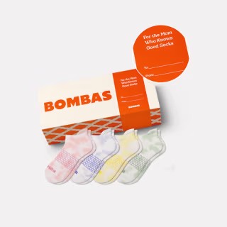 Bombas Women's Celebration Ankle Sock Gift Box (4 Pack)
