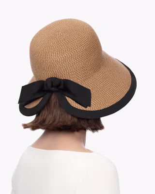 42: Eric Javits Dovima Cloche Hat UPF 50+