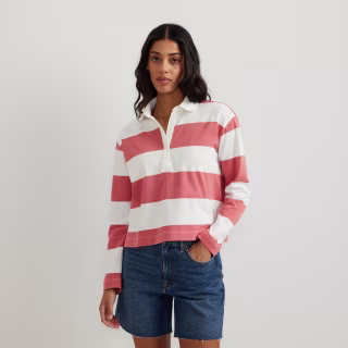 Eddie Bauer Rugby Polo Shirt