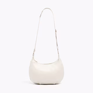 Lo & Sons Aoyama Leather Crescent Crossbody Bag